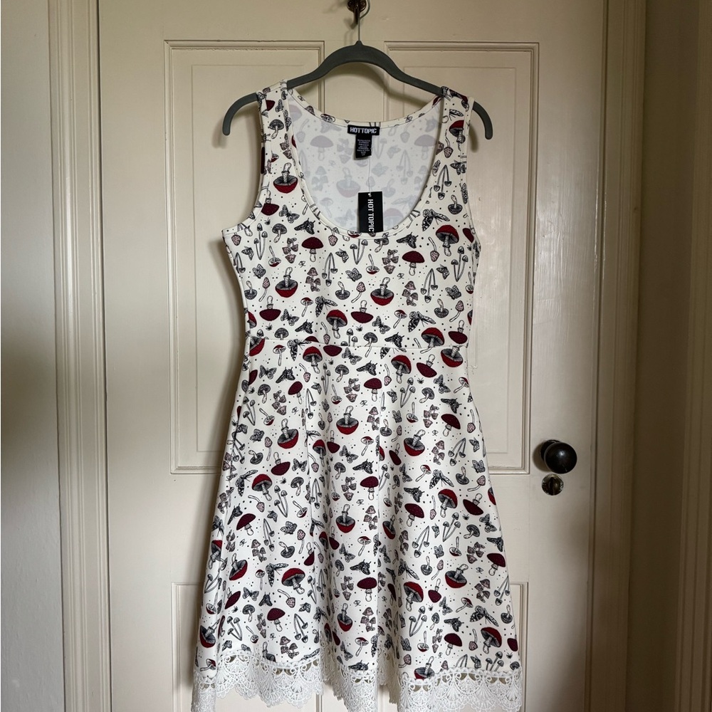 Hot Topic Mushrooms Mini Dress